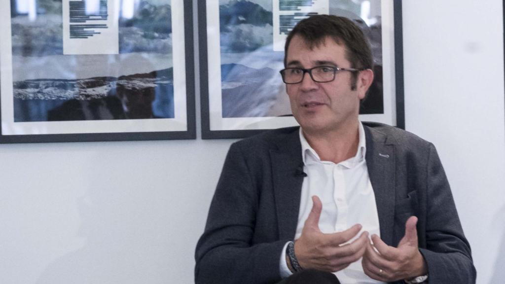 Jordi Escruela, director de innovación de Correos, durante un encuentro ejecutivo de SAP.