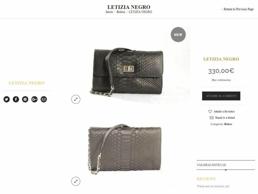 Bolsos de Lidia Faro modelo Letizia.