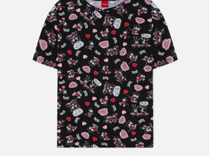 Camiseta de Mickey para San Valentín