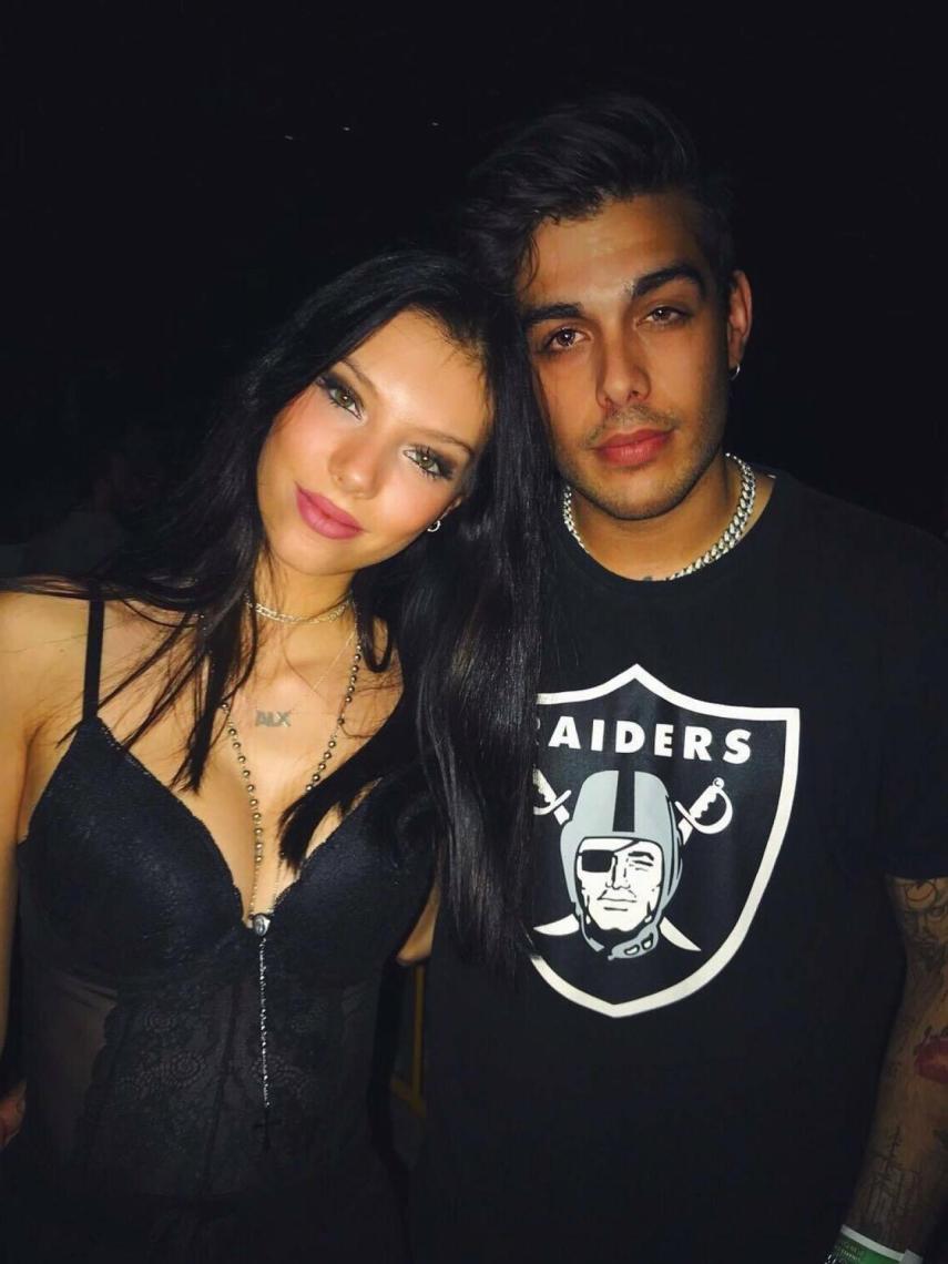 Alejandra y su novio, Álvaro Lobo.