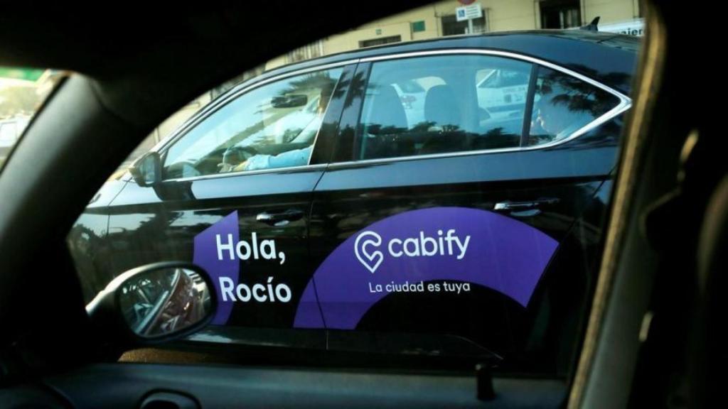 Un coche de Cabify en una imagen de archivo.