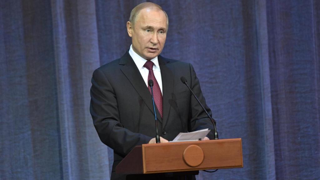 El presidente de Rusia, Vladimir Putin.