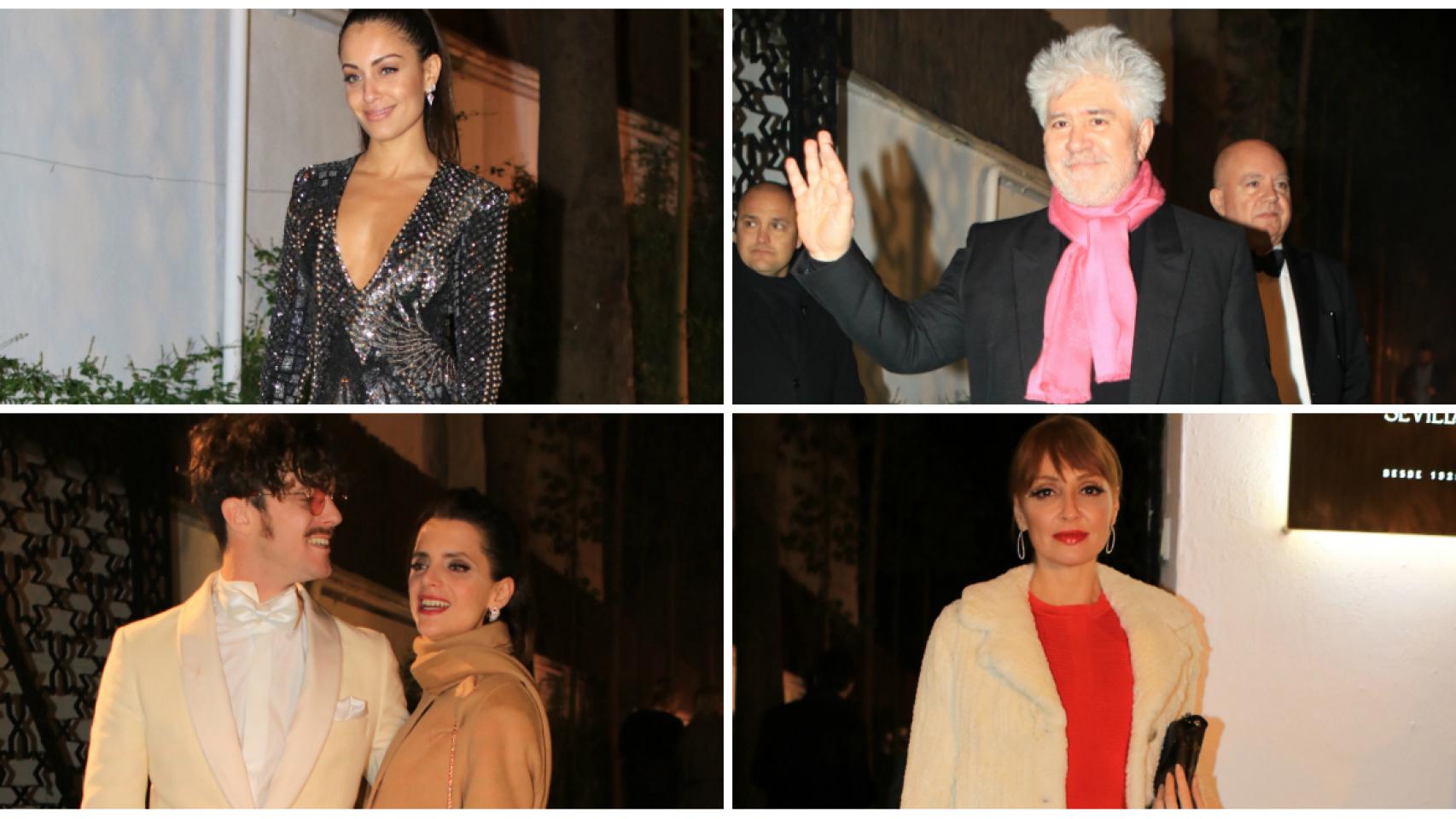 Algunos de los invitados a la fiesta posterior a los Goya 2019 en un montaje JALEOS