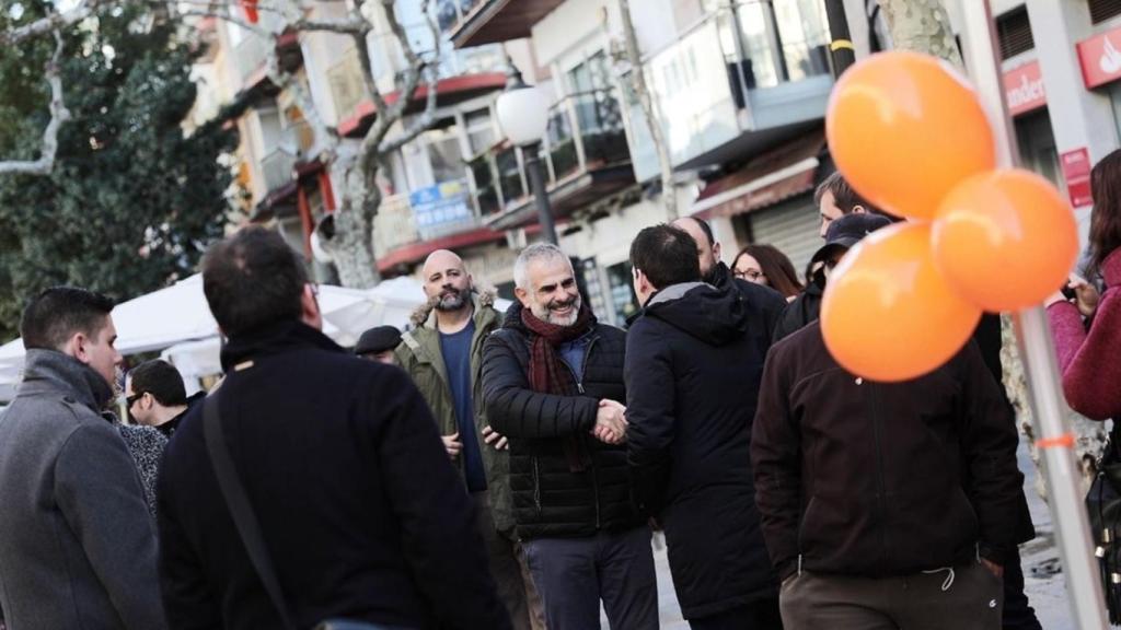 Carlos Carrizosa, portavoz de Ciudadanos en el Parlament.