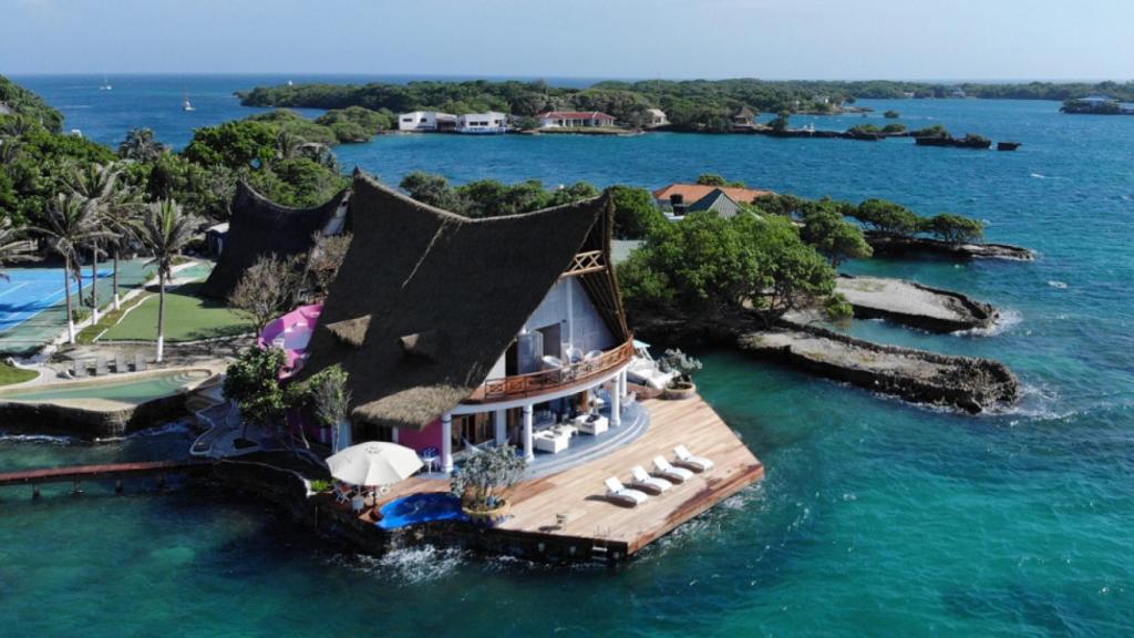 Isla Matamba, el alojamiento de Isa Pantoja en Cartagena.
