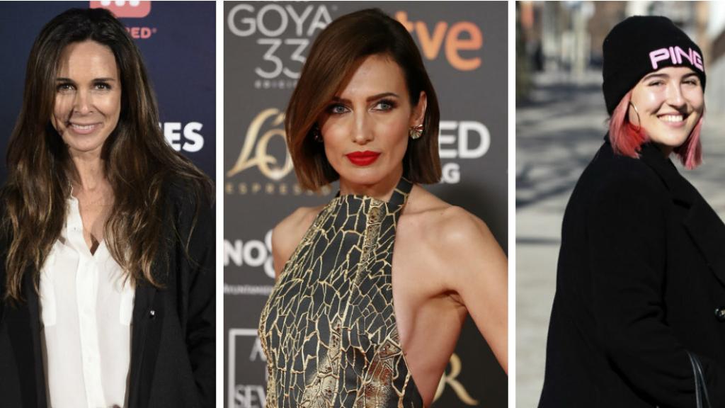 Lydia Bosh, Nieves Álvarez y Alba Díaz en montaje JALEOS.