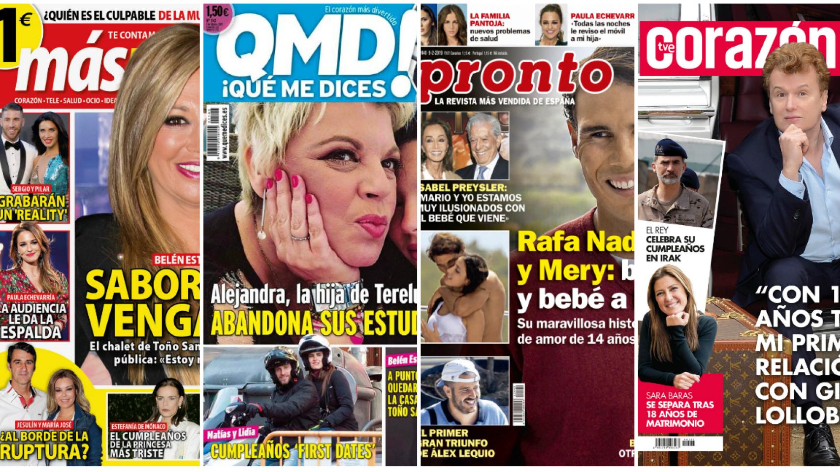 Estas son las revistas de este lunes.