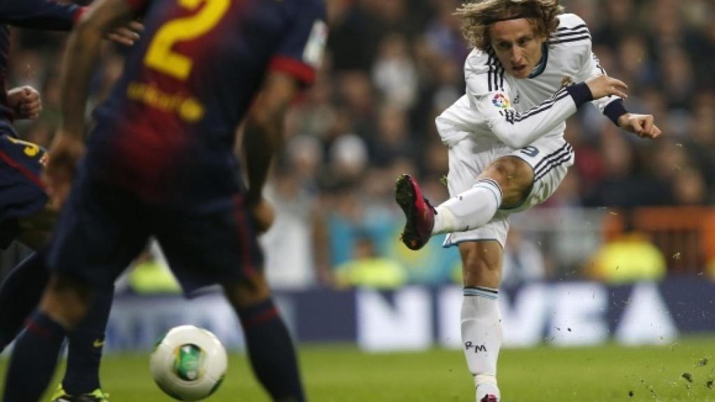 Modric en un Clásico