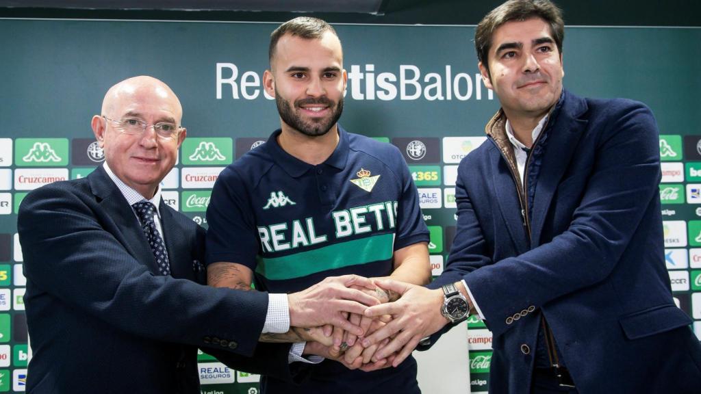 Jesé Rodríguez, presentado con el Real Betis