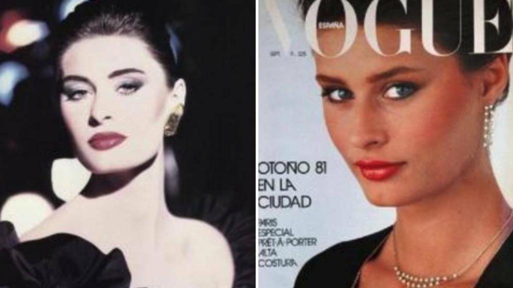 Nastasia Urbano para YSL y posando en la portada de 'Vogue'.