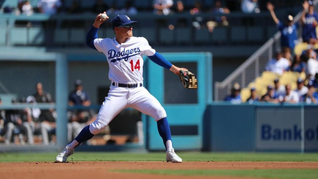 Un jugador de los Dodgers. Foto: Twitter (@kikehndez)