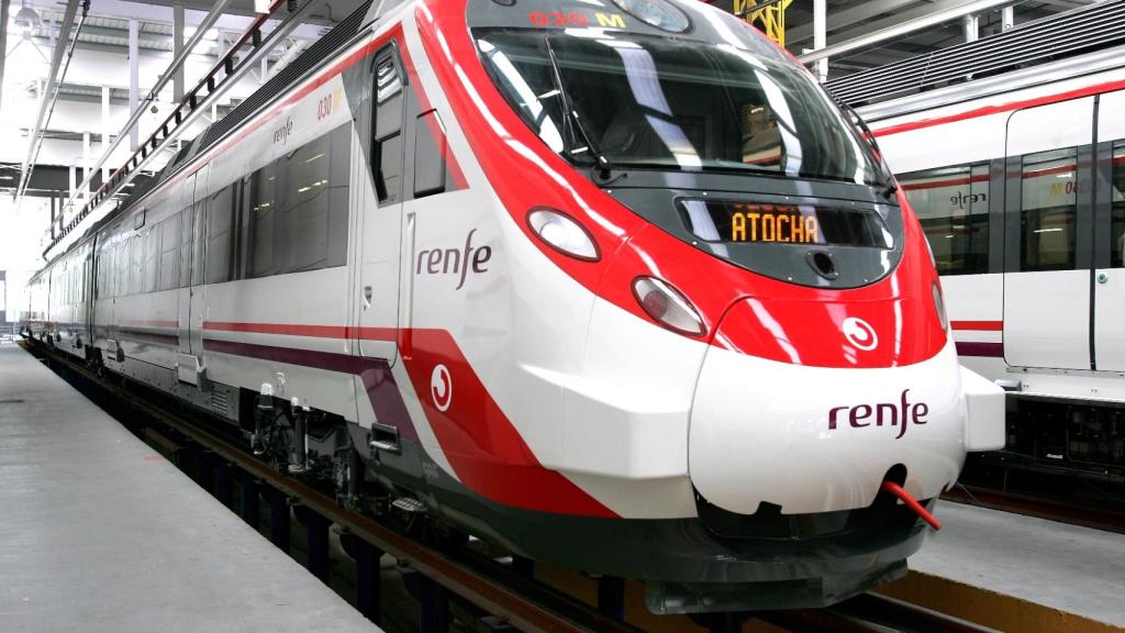 Imagen de un tren de Renfe.