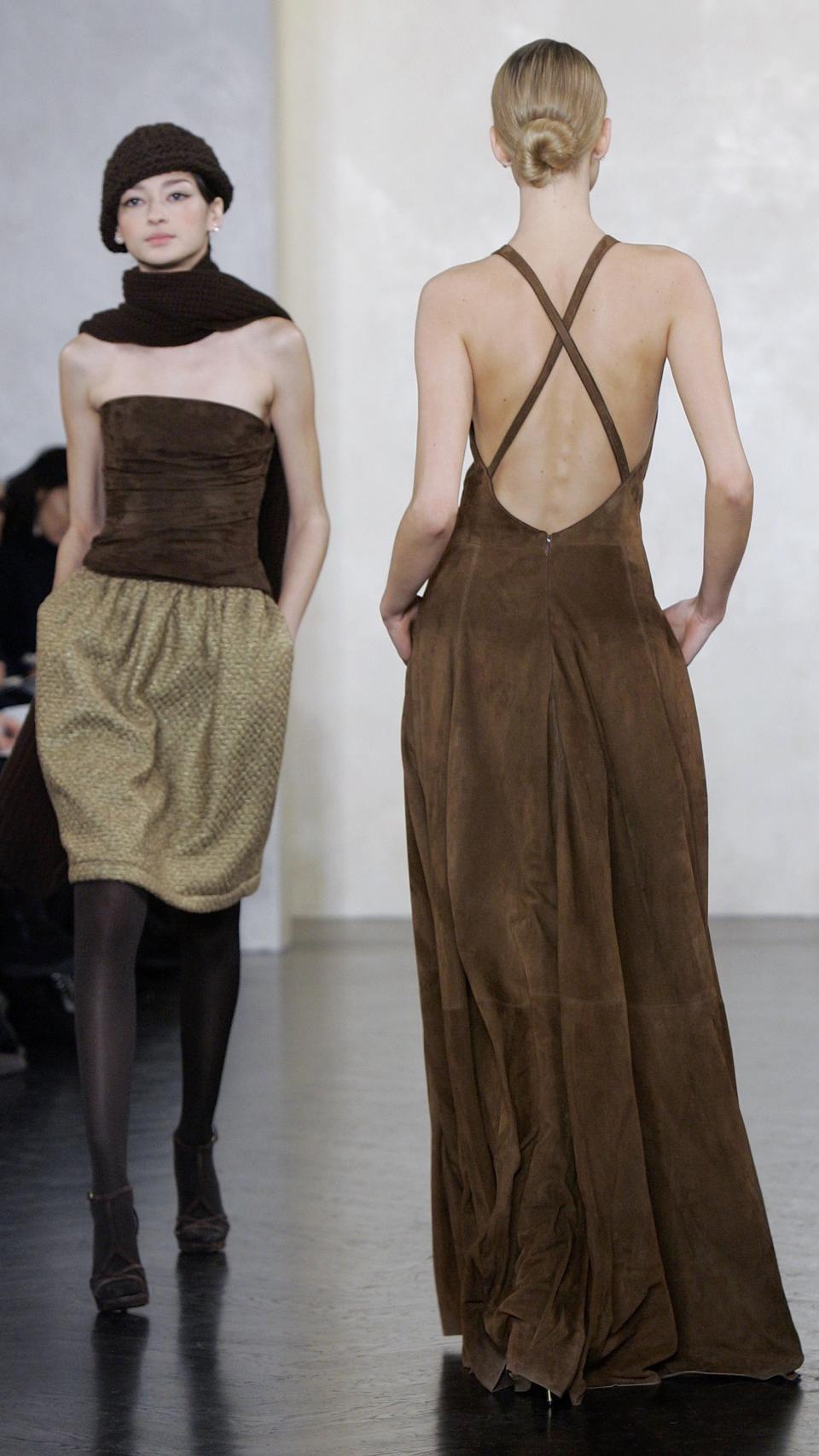 Un desfile de Ralph Lauren.