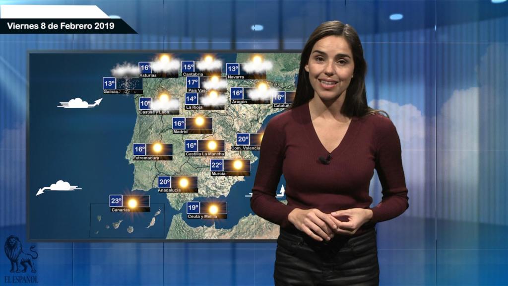 El tiempo: pronóstico para el viernes 8 de febrero