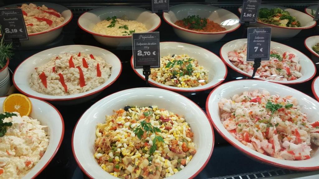 Un punto de venta de platos preparados de El Corte Inglés.