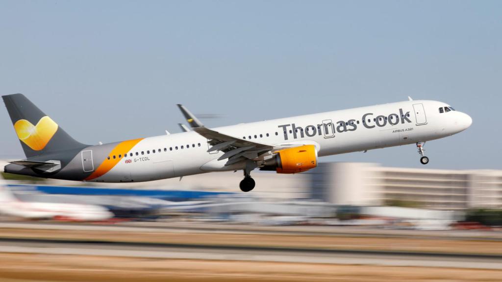 Un avión de Thomas Cook en una imagen de archivo.