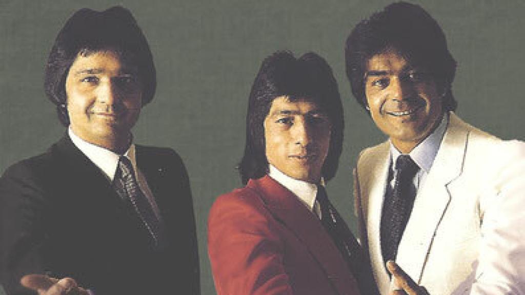 Julio, Jero y Emili, de Los Chichos, sus 'competidores' durante aquellos años.