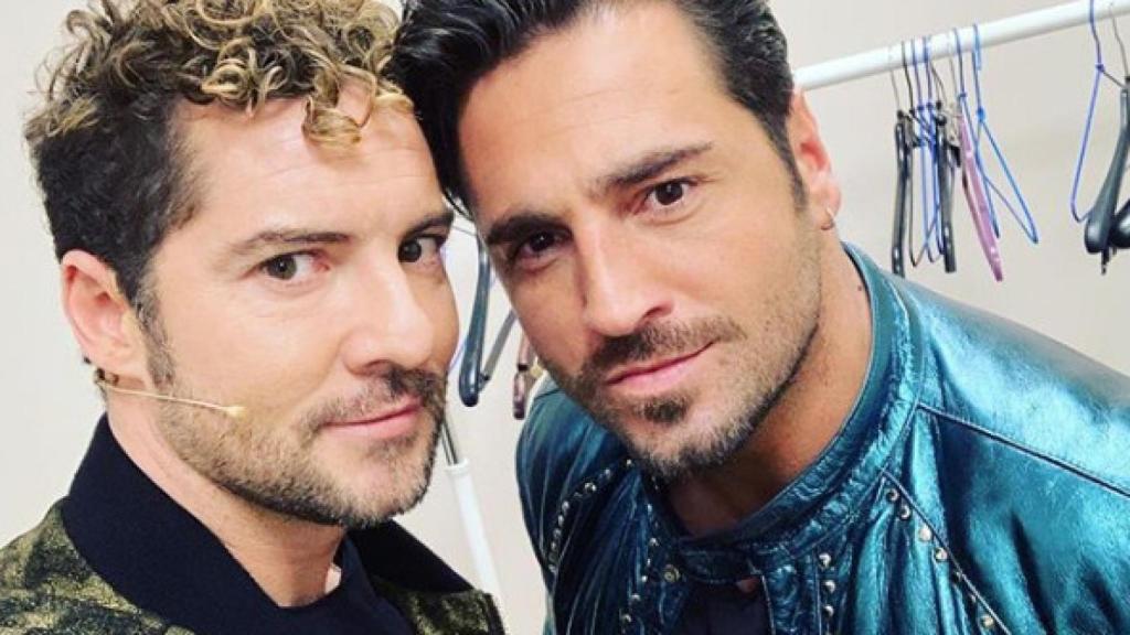 David Bisbal y David Bustamante.