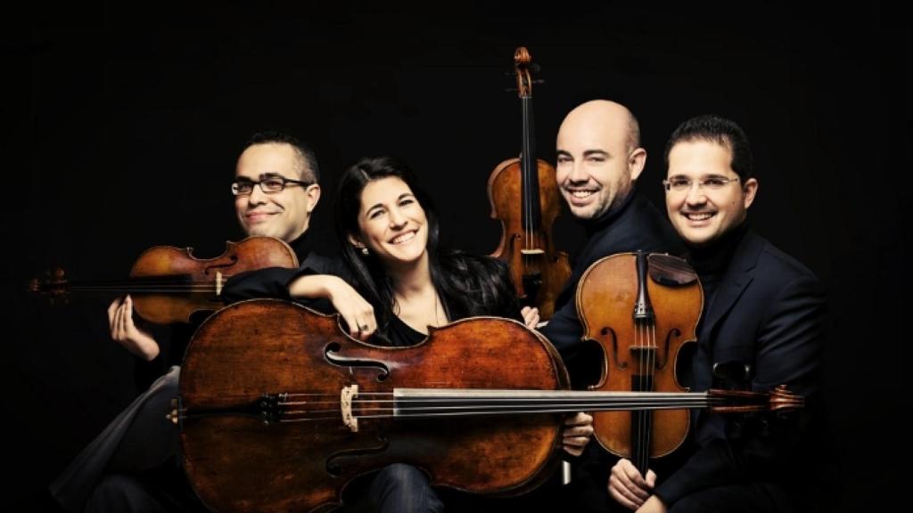 Sierra, Del Poggio, Hevia y Puchades: el cuarteto Quiroga. Foto: Josep Molina