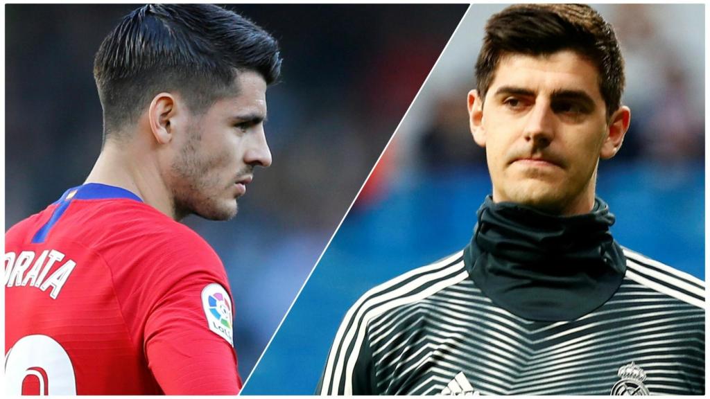 Morata y Courtois