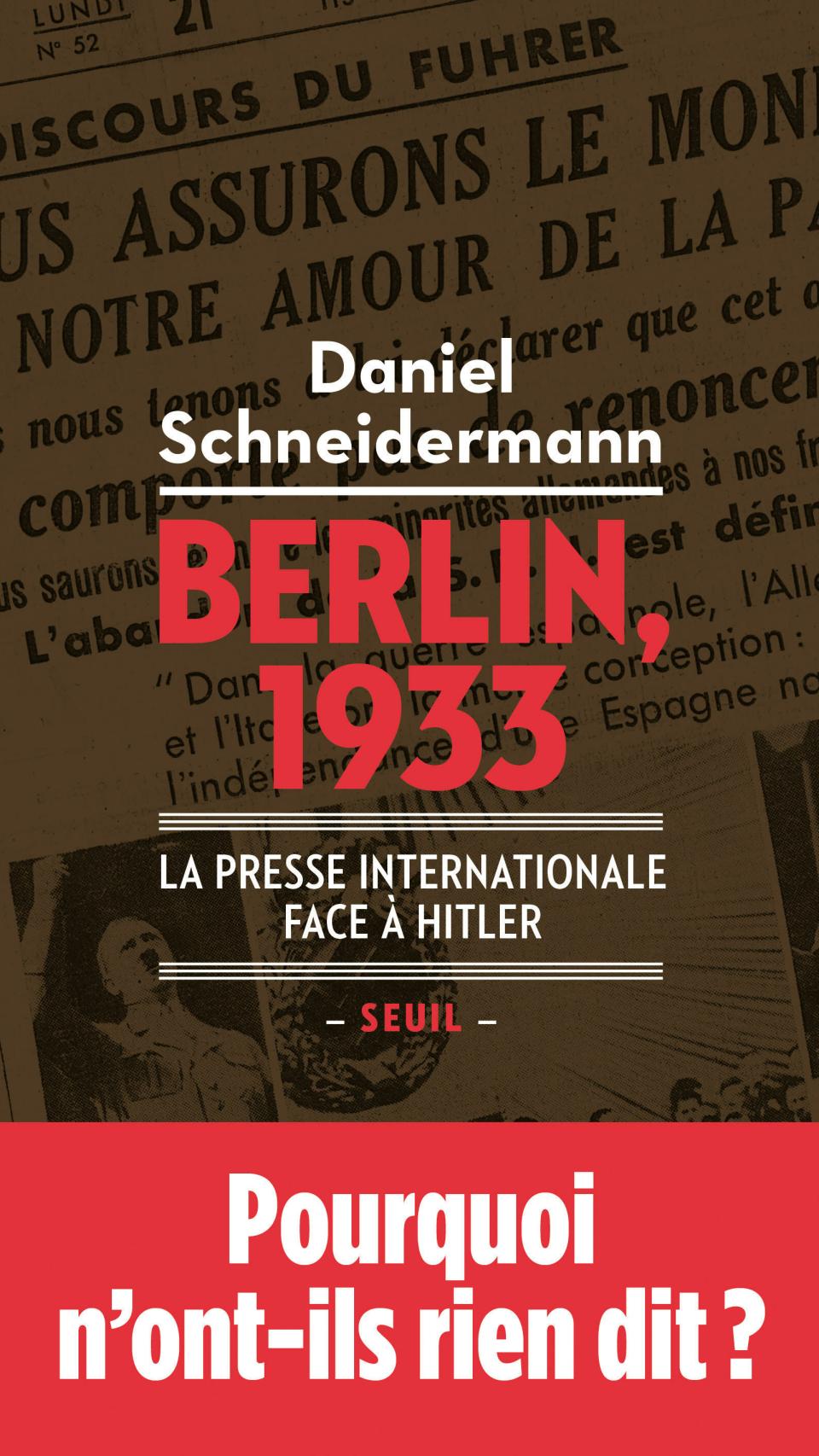 Portada de 'Berlín, 1933'.