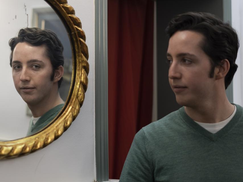 Francisco Nicolás Gómez Iglesias, 'pequeño Nicolás' en la taberna La Potxola de Madrid.