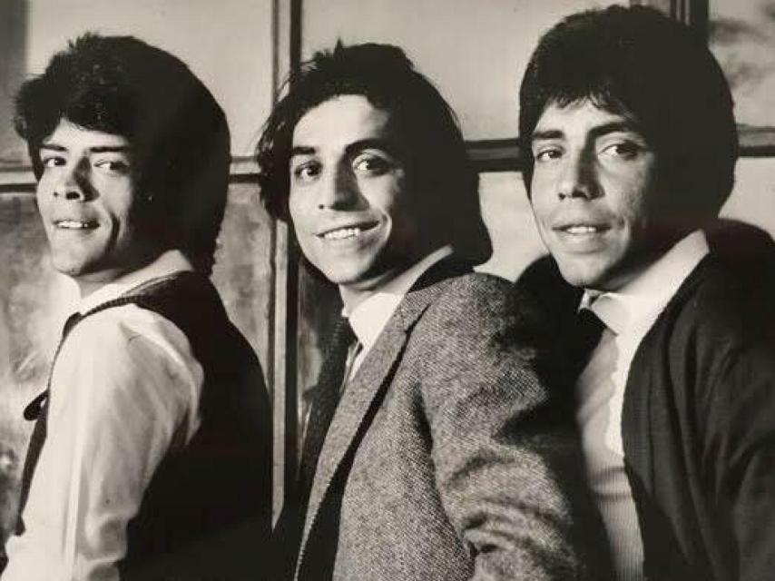 José, Enrique y Juan, el primer trío de Los Chunguitos.