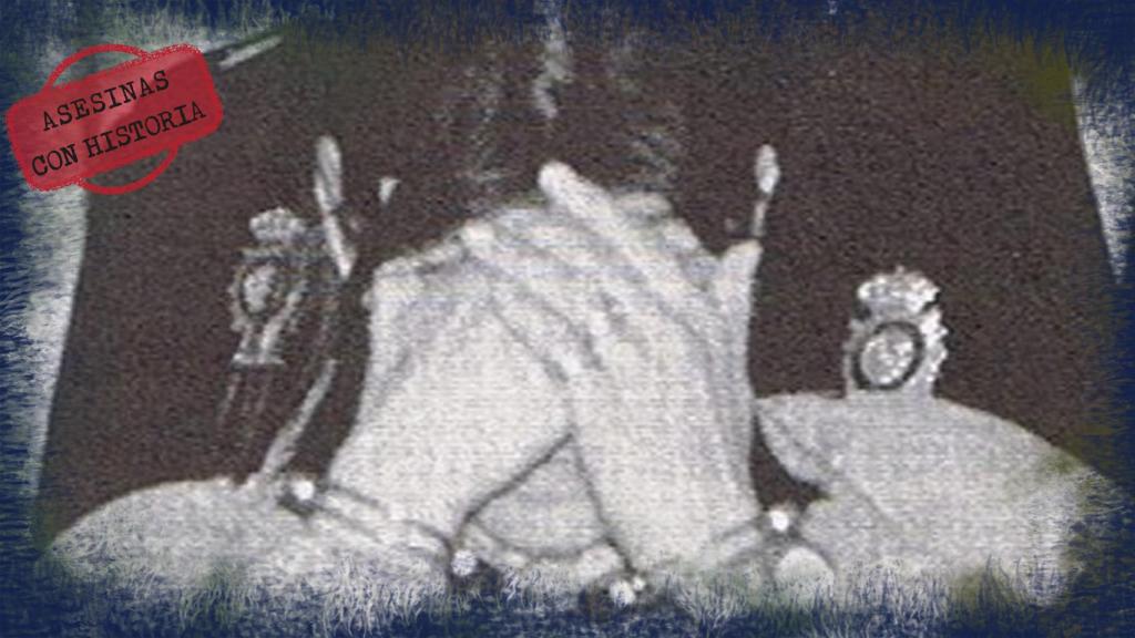 Imagen de Margarita tras ser detenida.