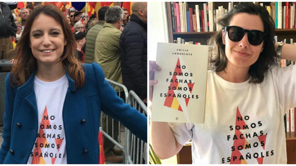 Andrea Levy y Emilia Landaluce en un montaje JALEOS