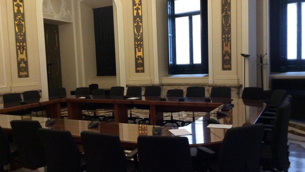 Sala dónde esperarán los acusados