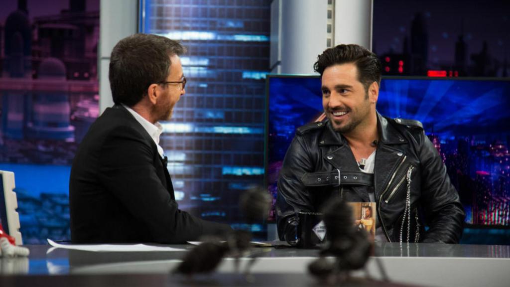 David Bustamante y Pablo Motos en 'El Hormiguero'