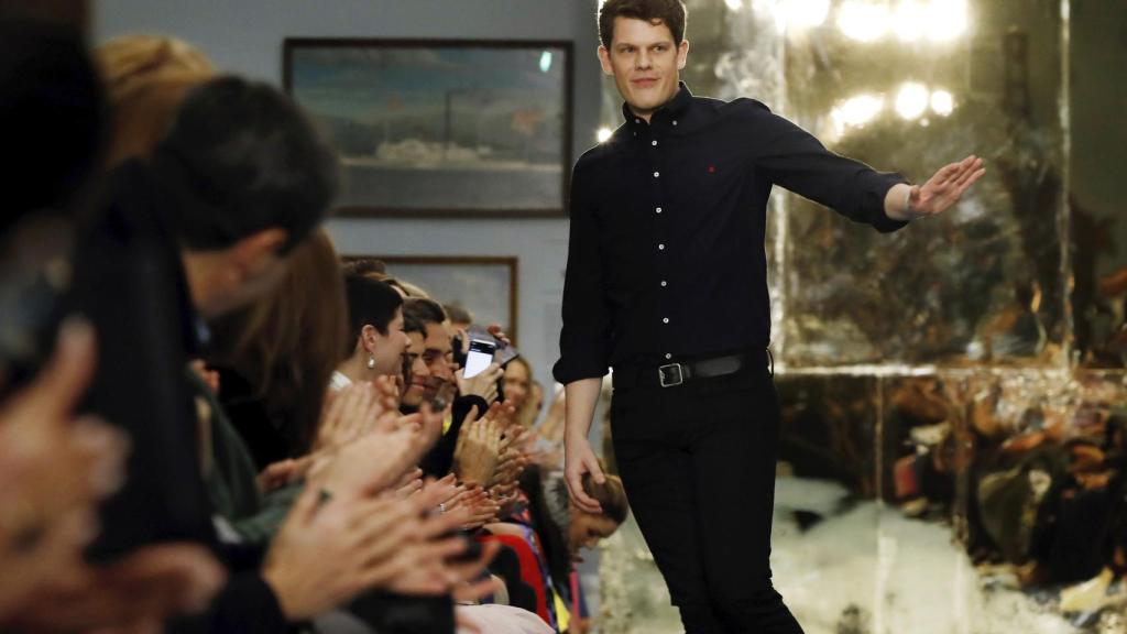 El director creativo en una imagen del desfile.