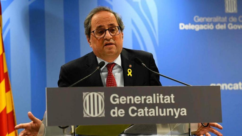 El presidente de la Generalitat, Quim Torra.