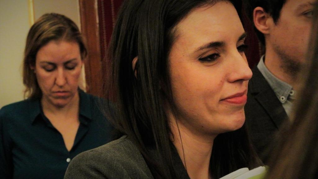 Irene Montero, portavoz de Unidos Podemos en el Congreso.