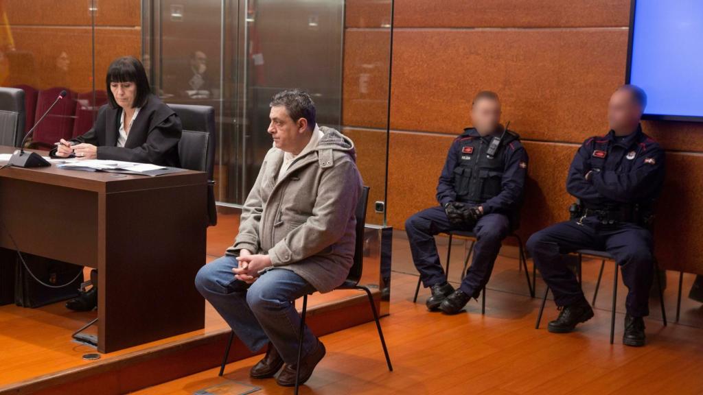 Txema, este miércoles, durante el juicio.