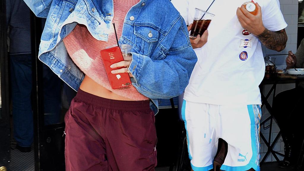 Justin Bieber y Hailey Baldwin en una imagen de archivo