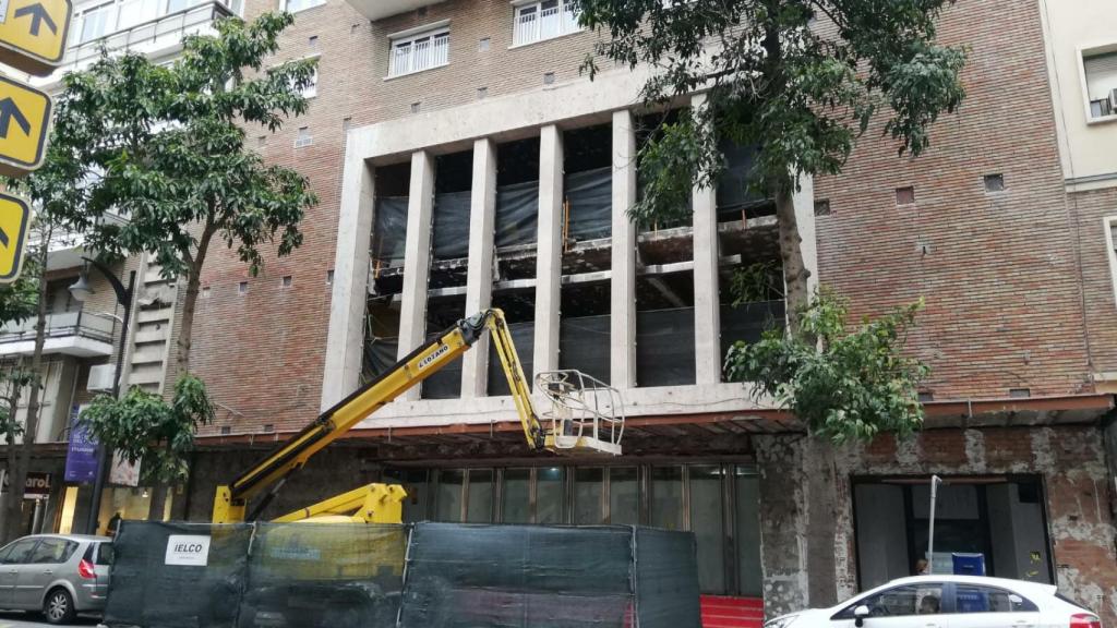 Obras del Teatro del Soho, el nuevo proyecto de Antonio Banderas en Málaga.
