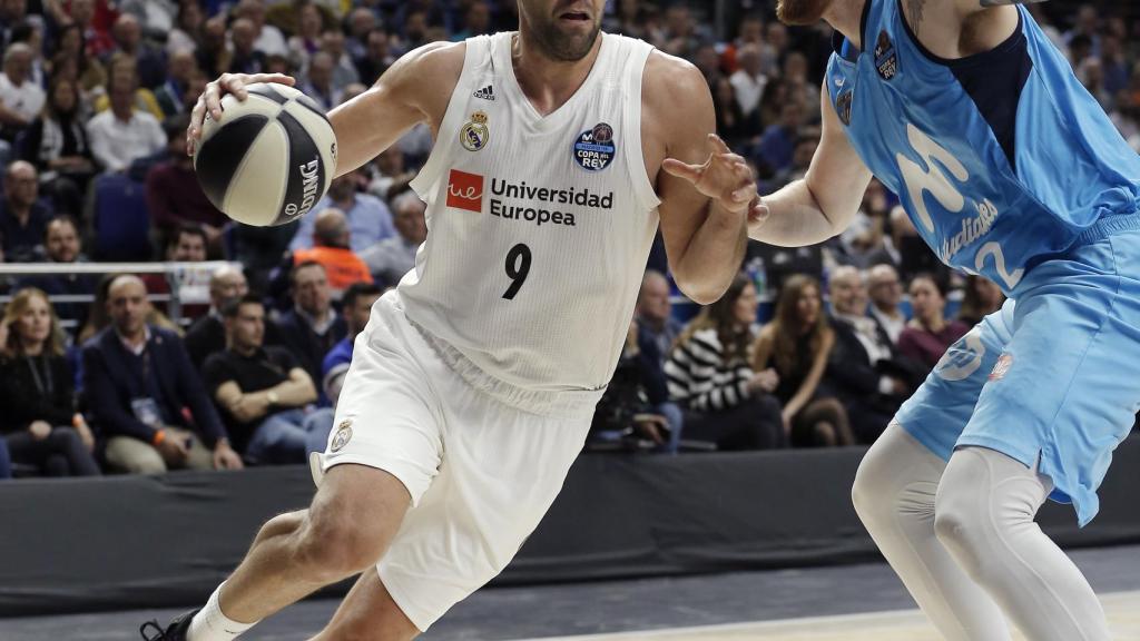 Felipe Reyes ante el Movistar Estudiantes