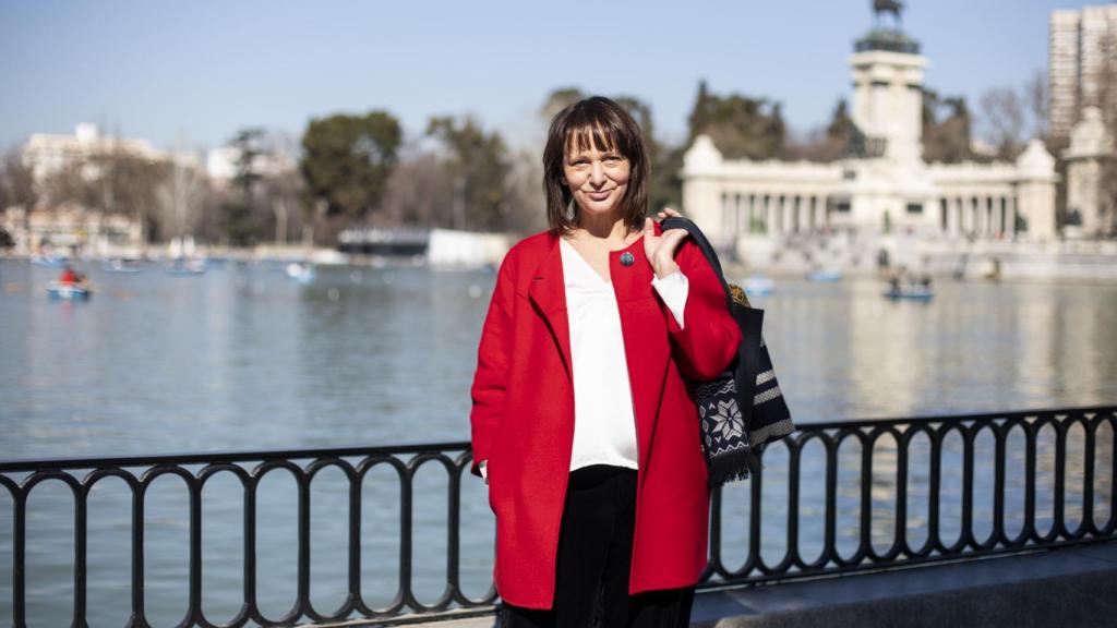 La fundadora de Podemos Carolina Bescansa, en Madrid.
