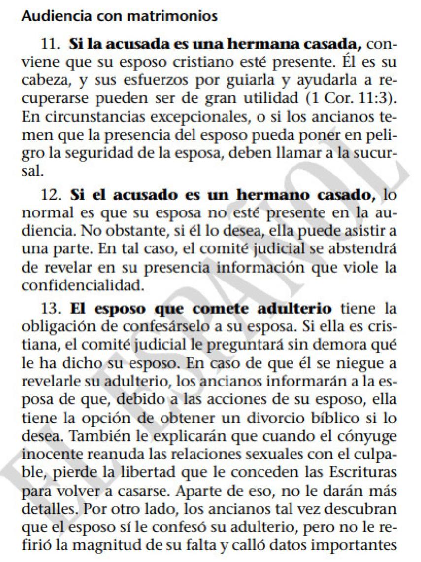 Las diferencias entre el hombre y la mujer, según los Testigos de Jehová.