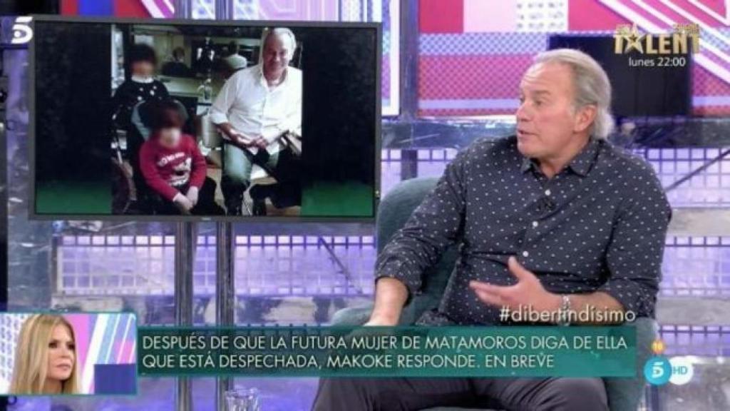 Bertín Osborne ha relatado la última hora del estado de salud de su hijo Kiko en el programa de Telecinco.