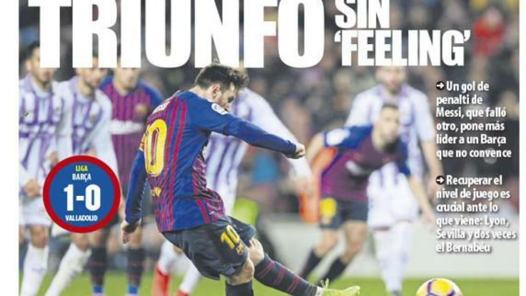 Portada Mundo Deportivo (17/02/19)