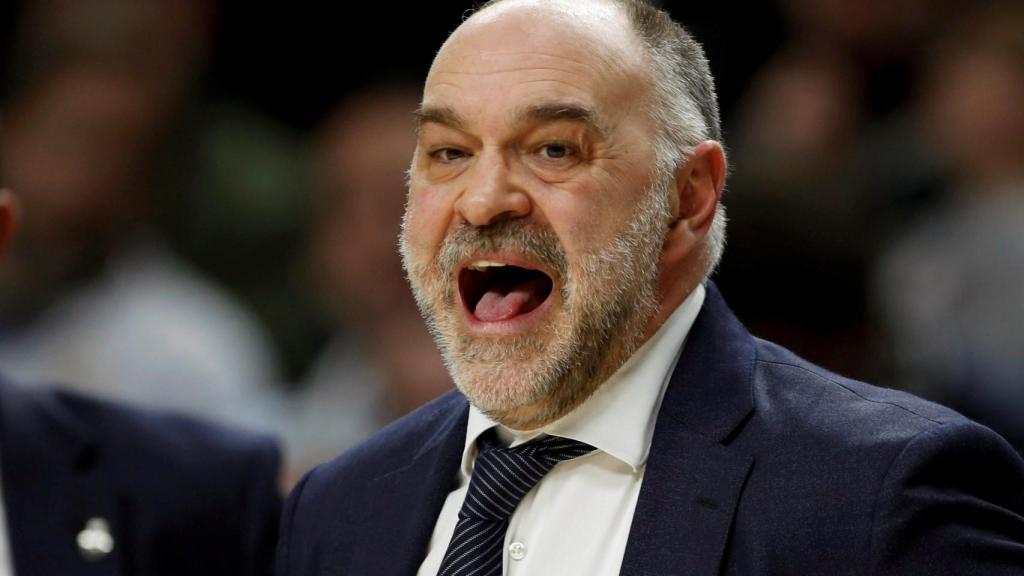 Pablo Laso, durante la final de la Copa del Rey