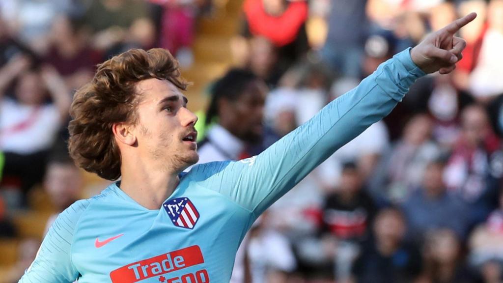Griezmann, en un partido del Atlético de Madrid