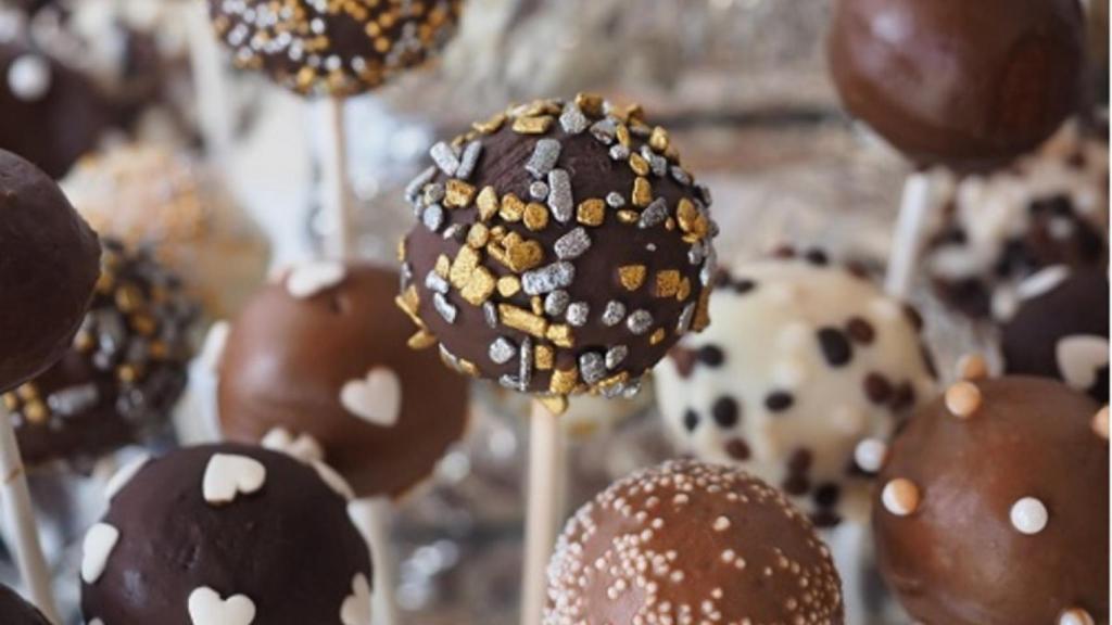 chocolate piruletas dulce