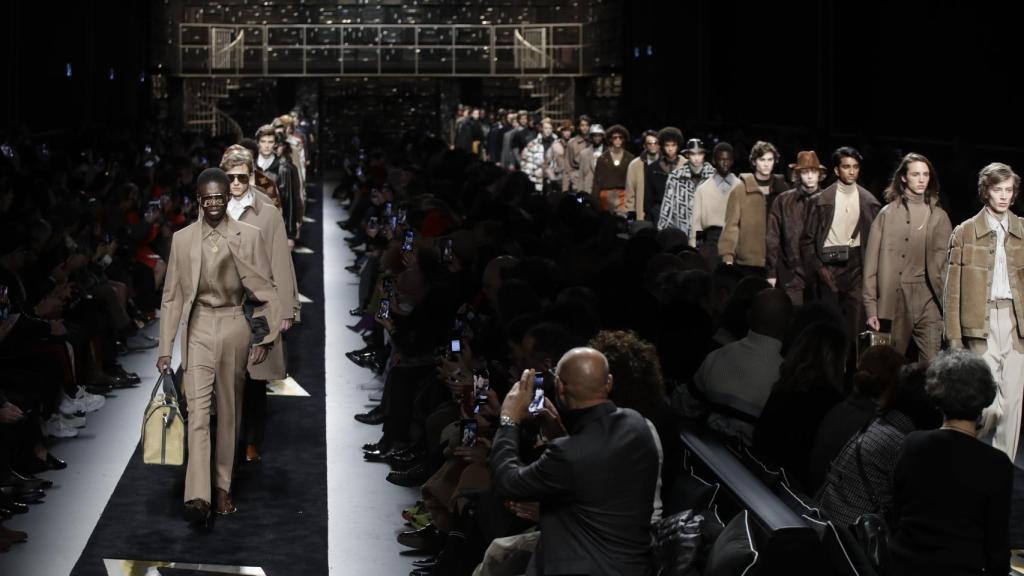 Último desfile de Fendi en Milán.