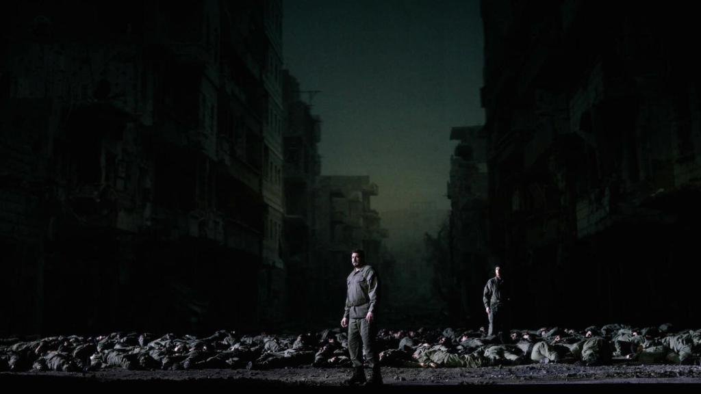 Eric Cutler, en el papel de Idomeneo, en una imagen de la producción.