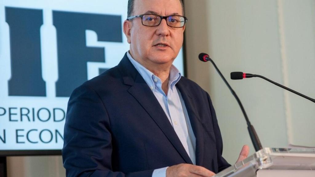 El presidente de la Asociación Española de Banca (AEB), José María Roldán