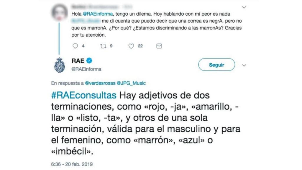 Que te crees tú que te vas a reír de la RAE.
