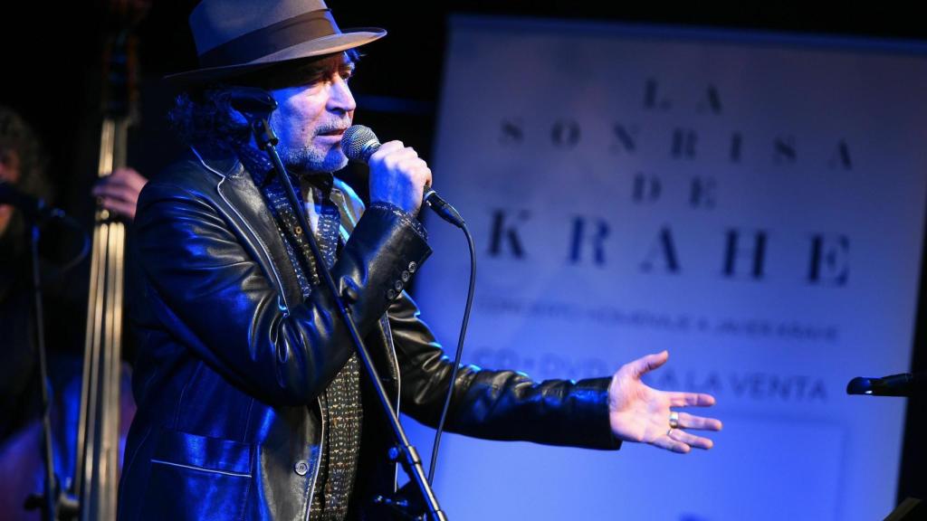 Sabina en el homenaje a Krahe.